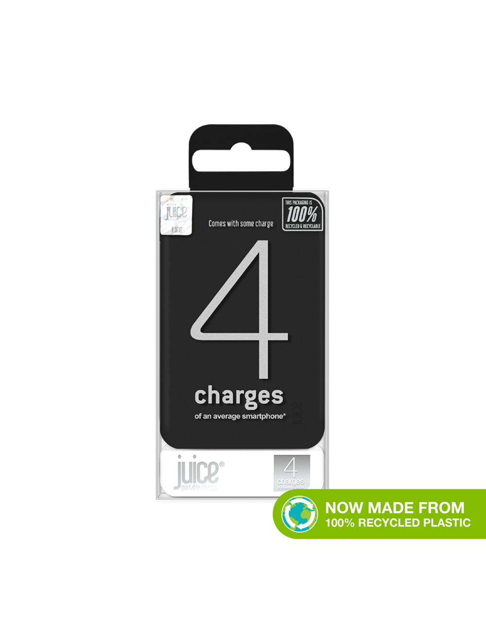 Juice ECO 4 Charge Power Bank – 12,000mAh