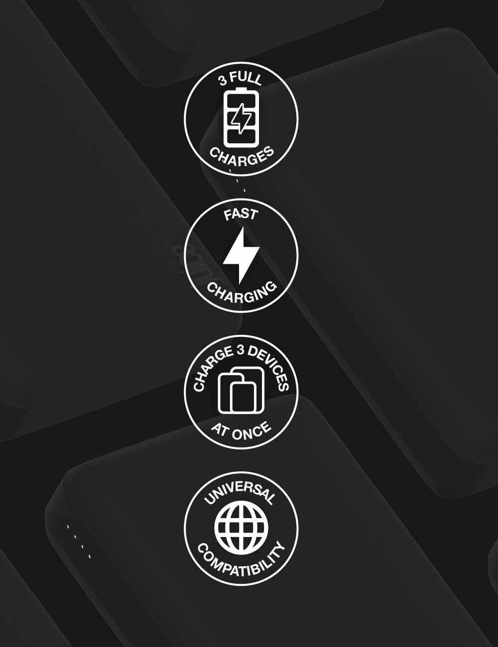 Juice ECO 4 Charge Power Bank – 12,000mAh