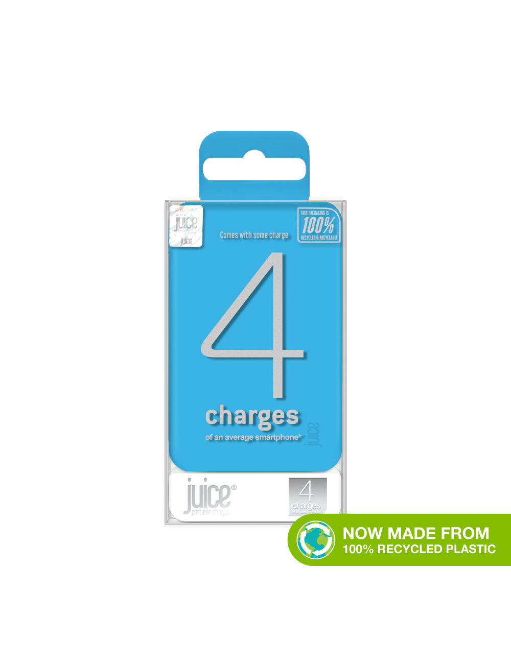 Juice ECO 4 Charge Power Bank – 12,000mAh