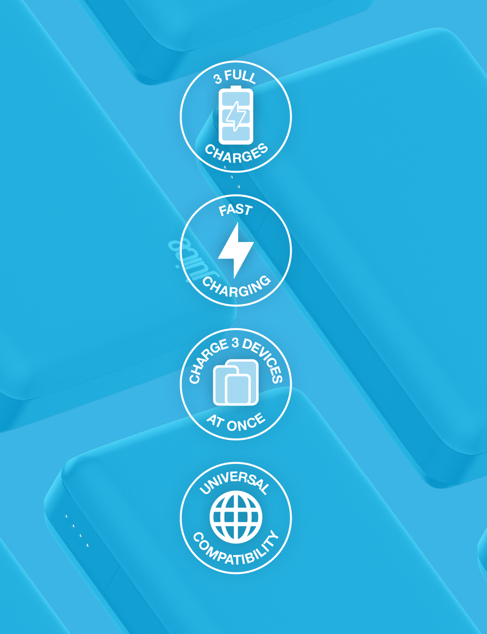 Juice ECO 4 Charge Power Bank – 12,000mAh