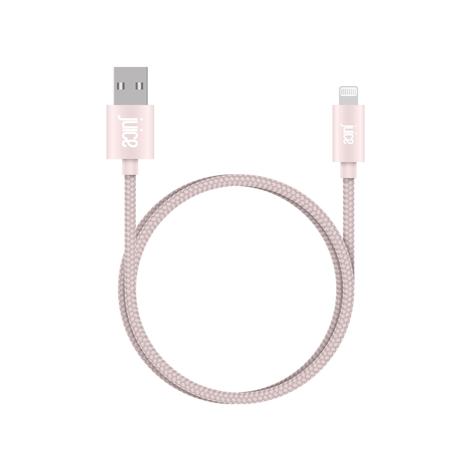 Juice Apple Lightning Braided Charging Cable 1m