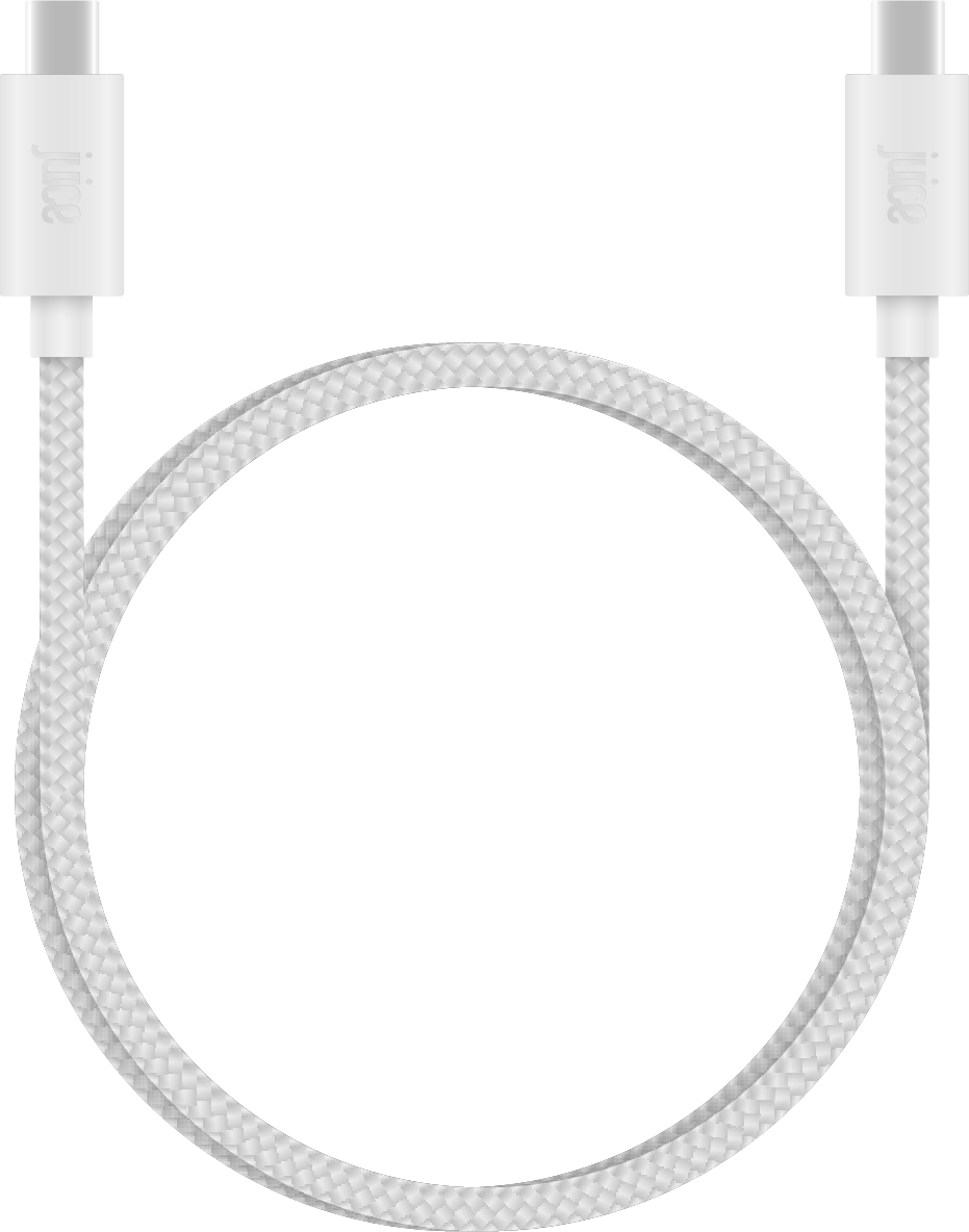 كابل شحن مضفر Juice USB Type-C إلى USB Type-C بطول 1 متر