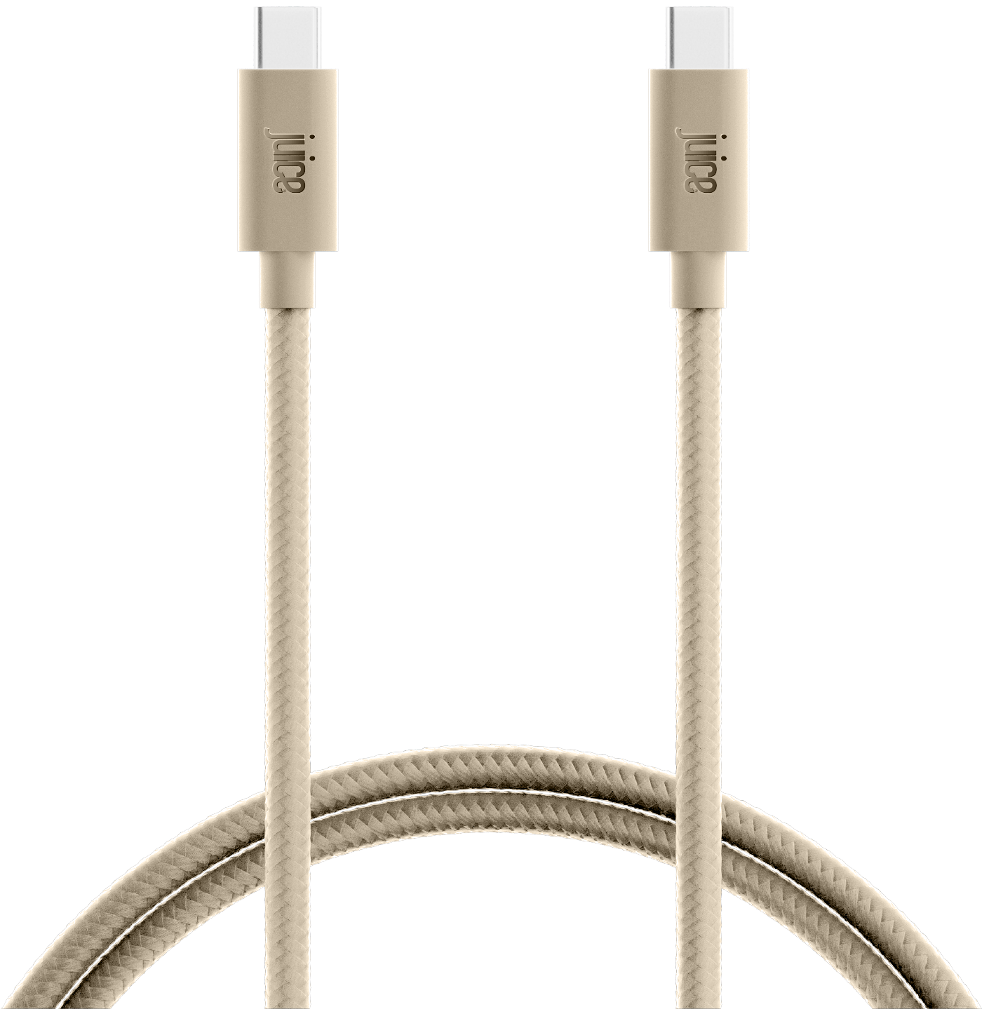 كابل شحن Juice USB Type-C إلى USB Type-C مضفر بطول 2 متر