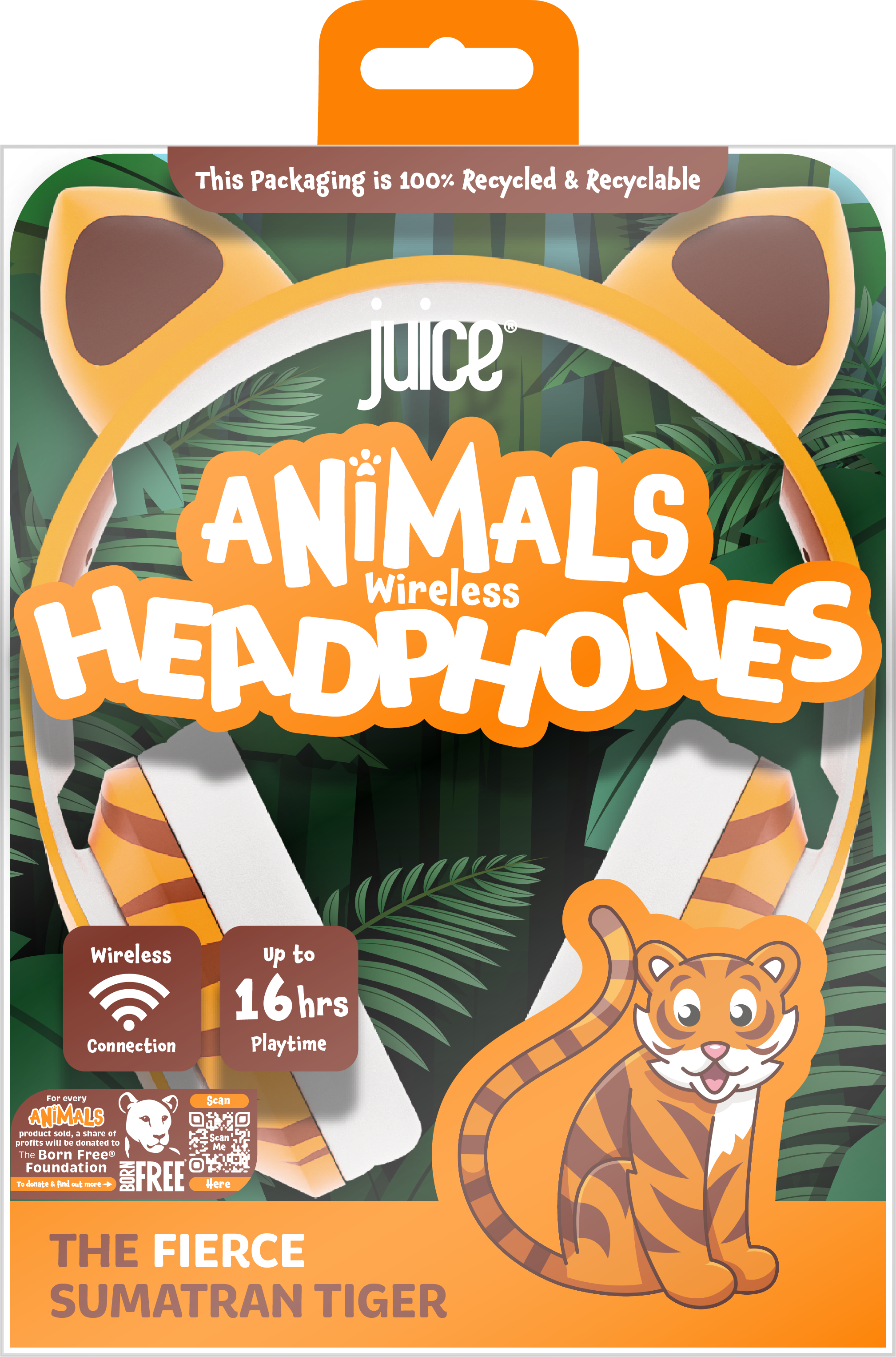 Juice Animals Wireless Headphones