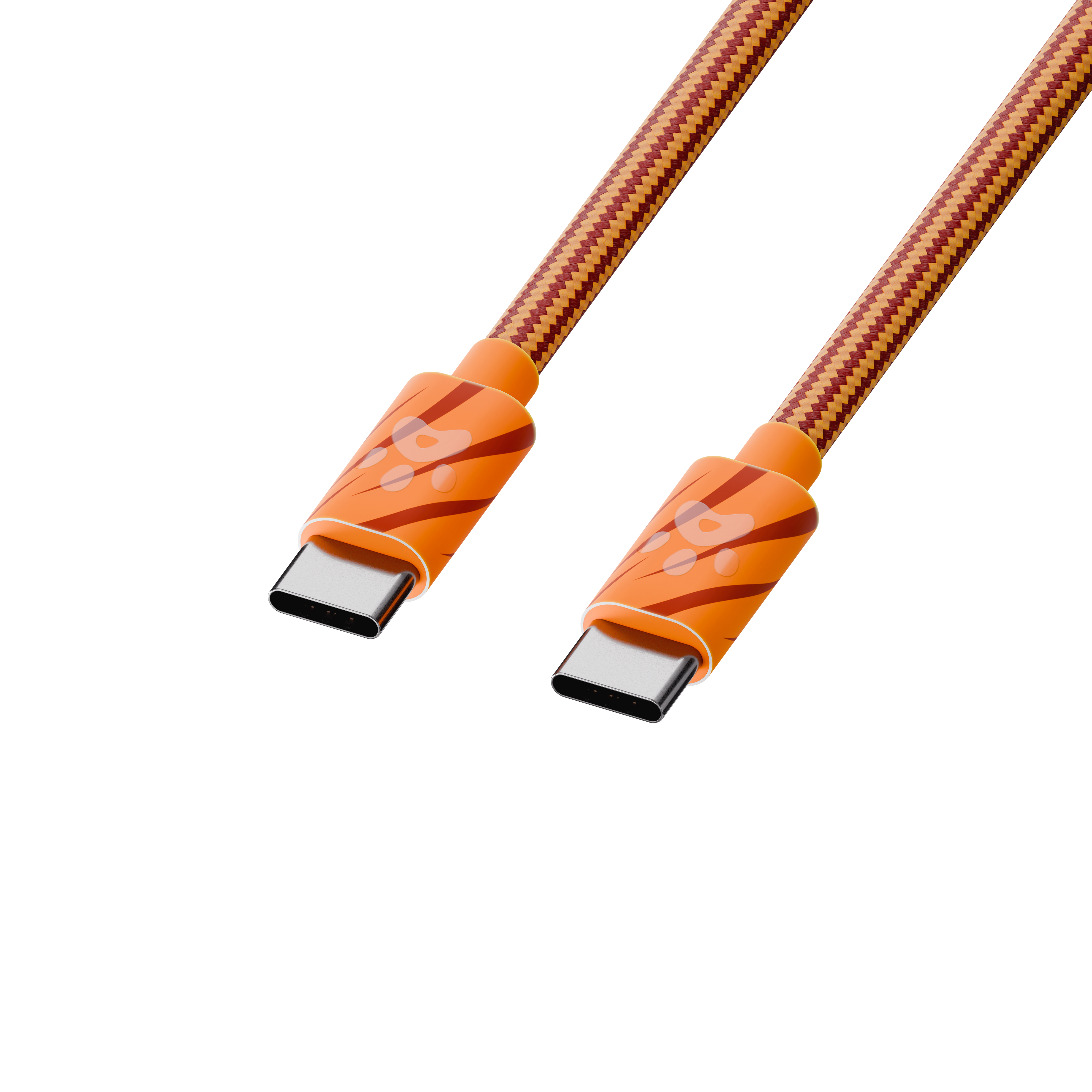 Juice Animals Type C to Type C Braided 2M Charging Cable