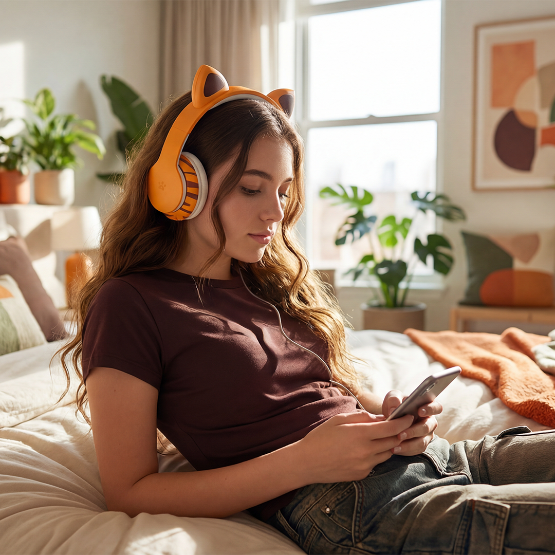 Juice Animals Wired Headphones