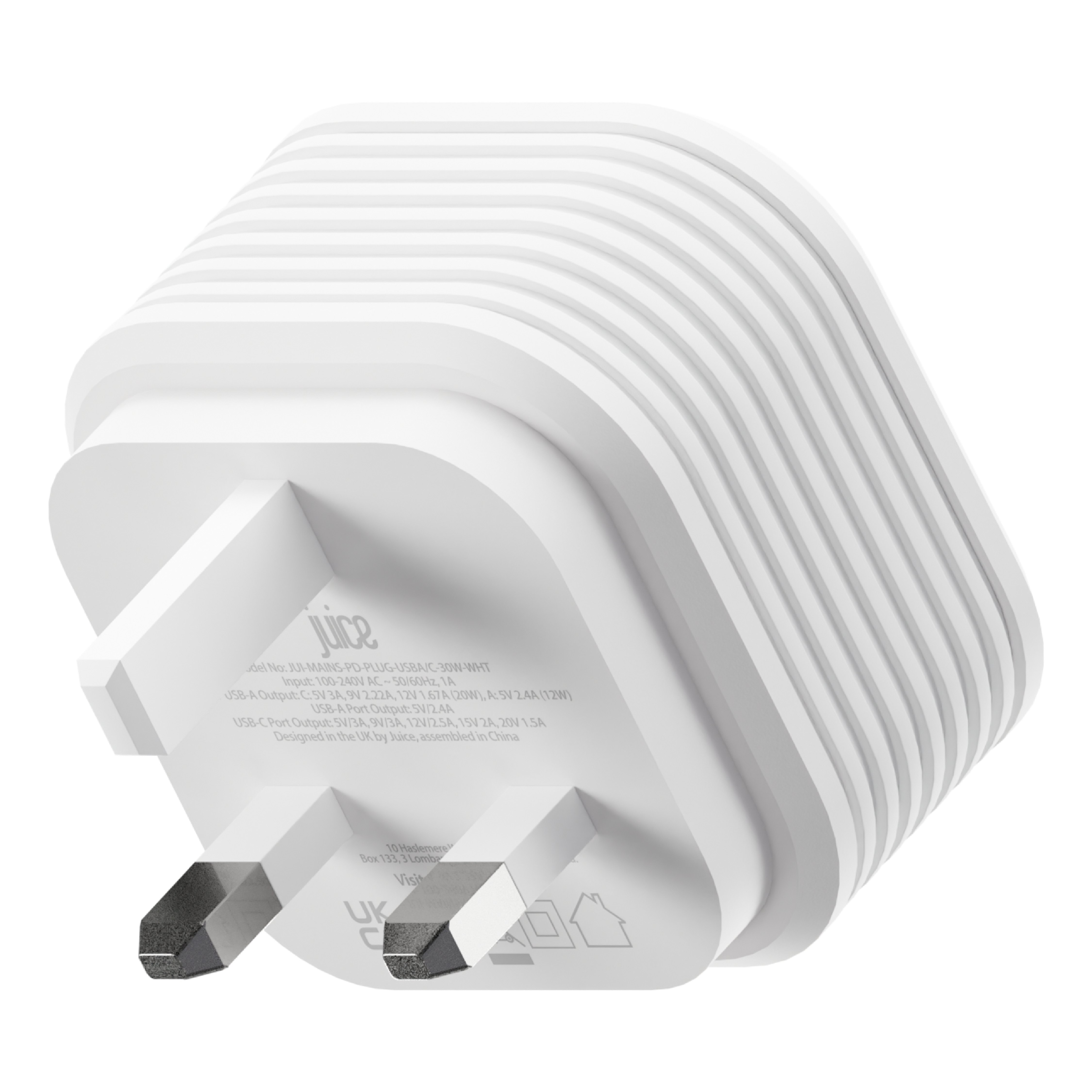 Juice Animals 20W Dual Port USB-A/C PD Plug