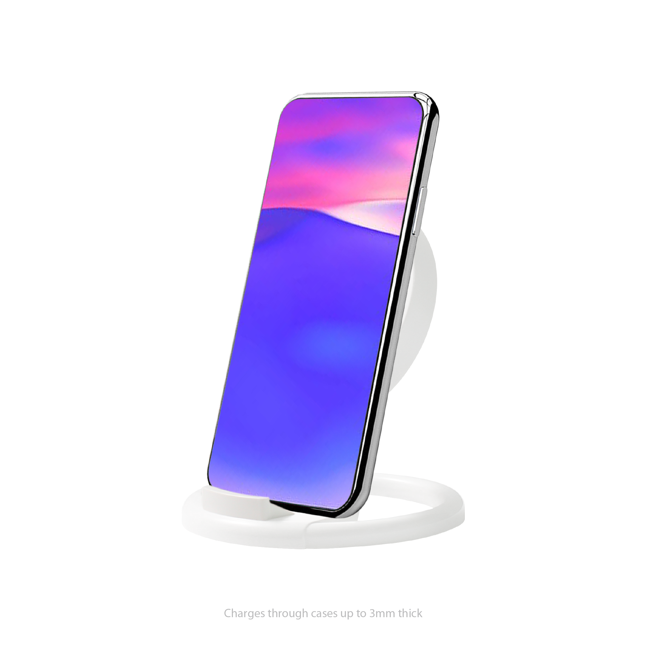 Juice Kickstand 5W Wireless Charger - White