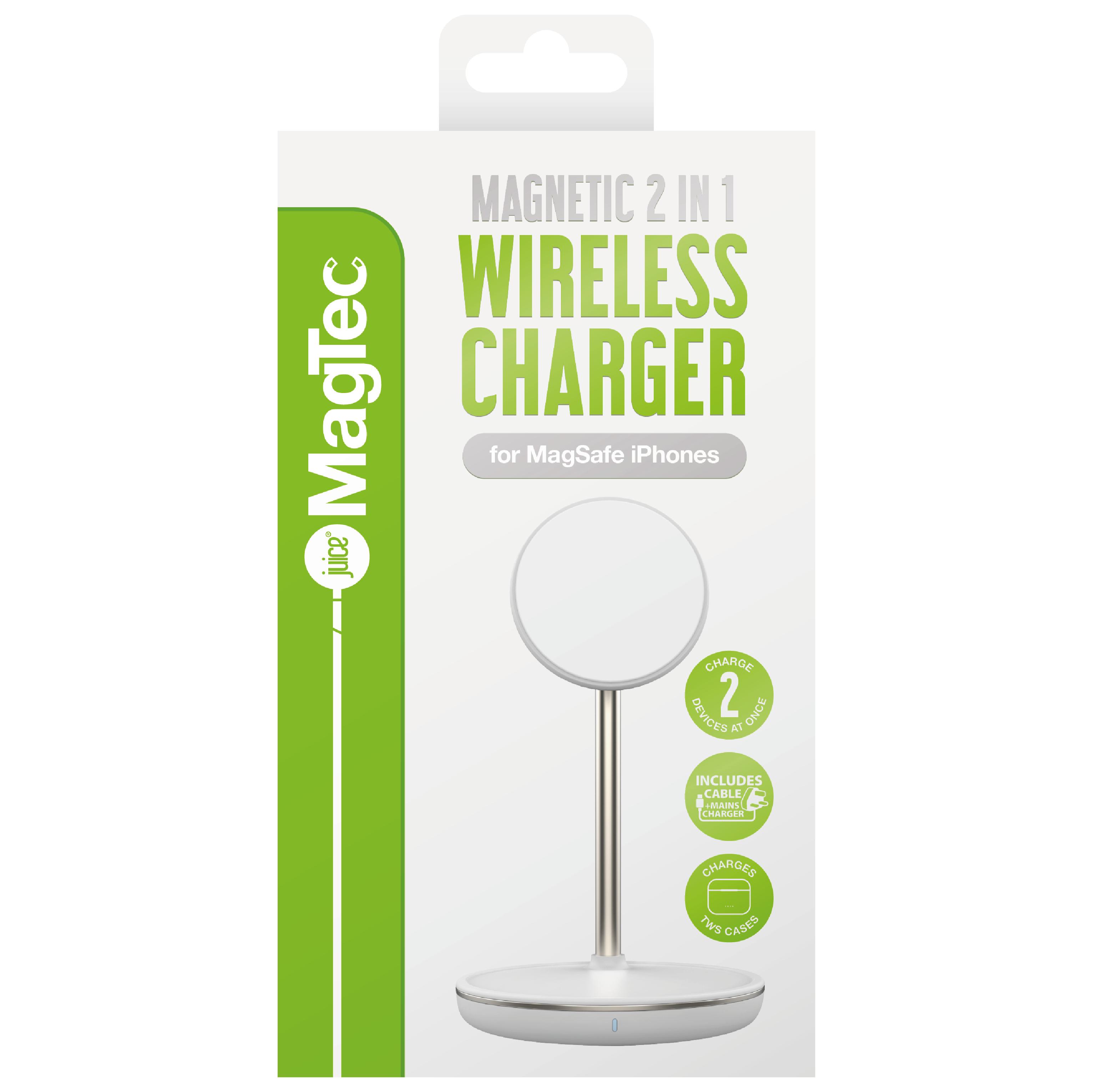 Juice MagTec 2-in-1 Wireless Charger