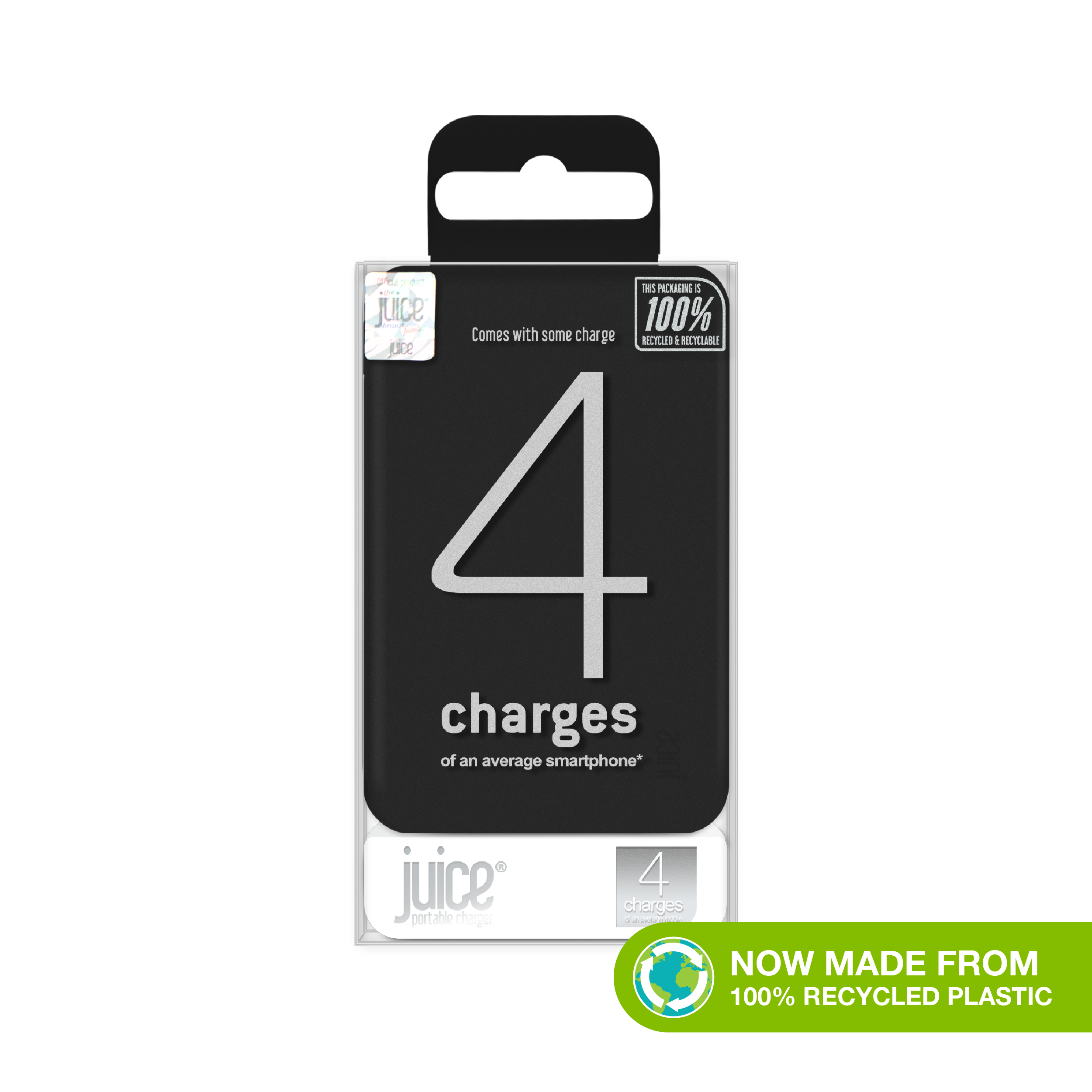 Juice ECO 4 Charge Power Bank – 12,000mAh