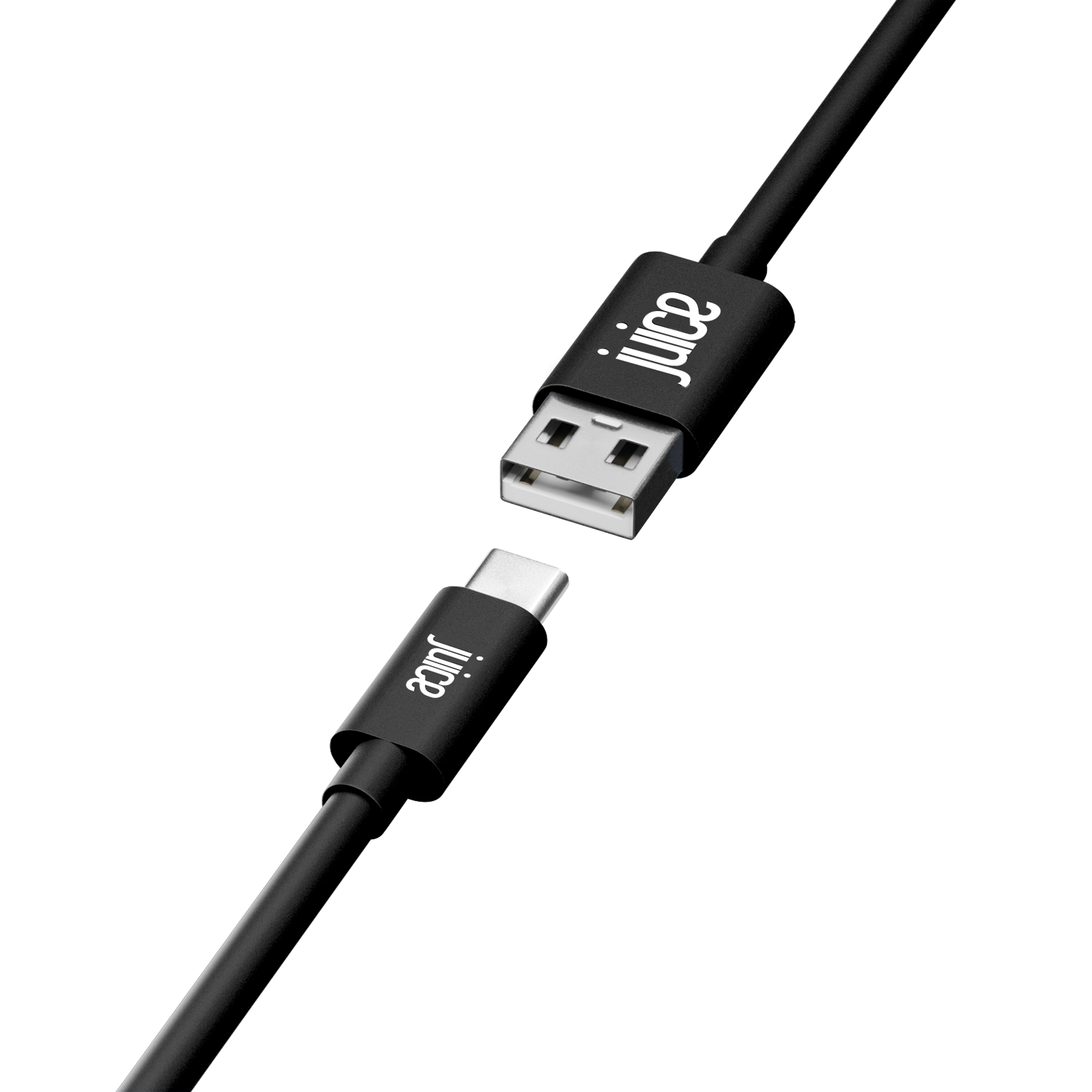 #Colour_Black 1m USB charging cable in black