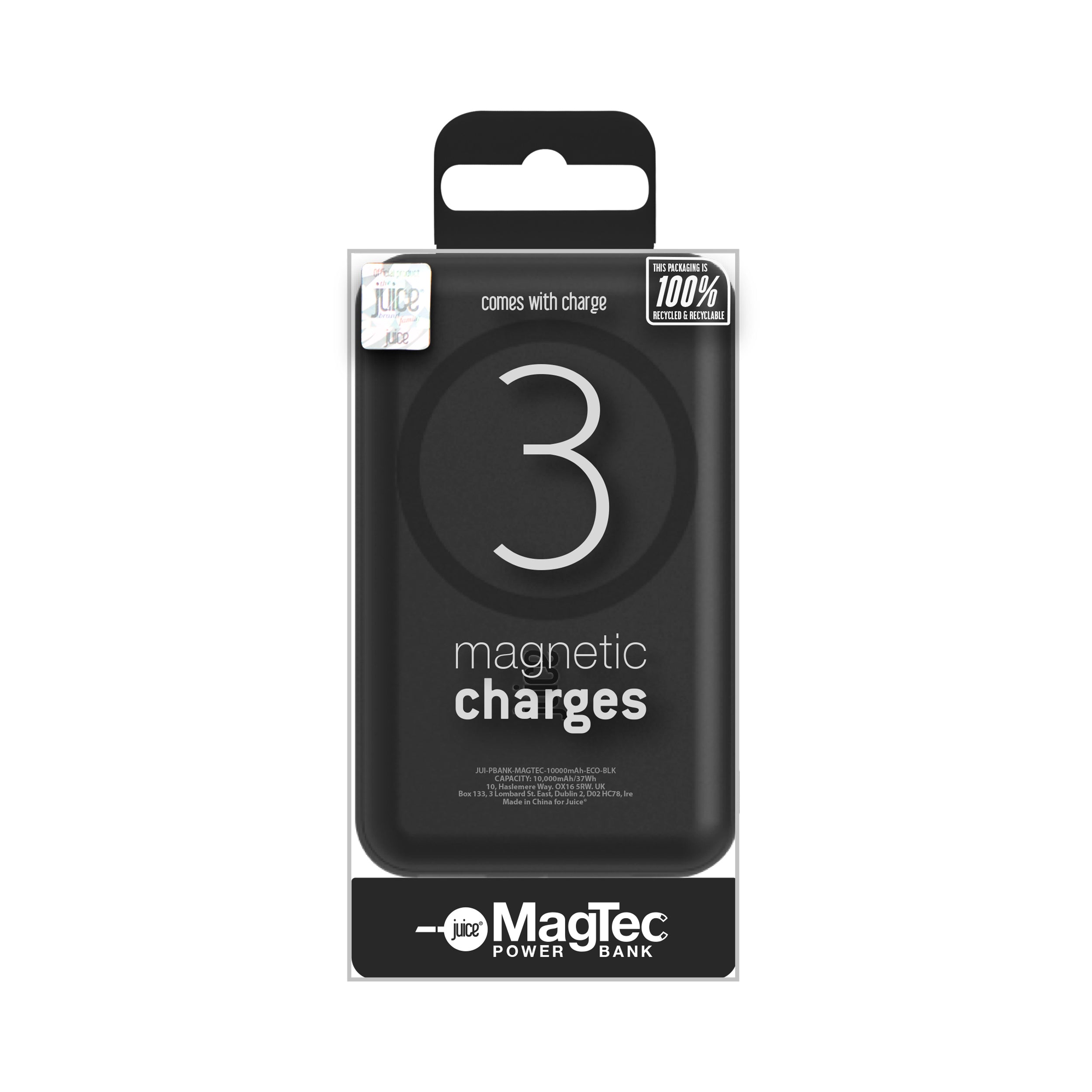 Juice ECO 3 Charge Mag Tec Power Bank – 10,000mAh