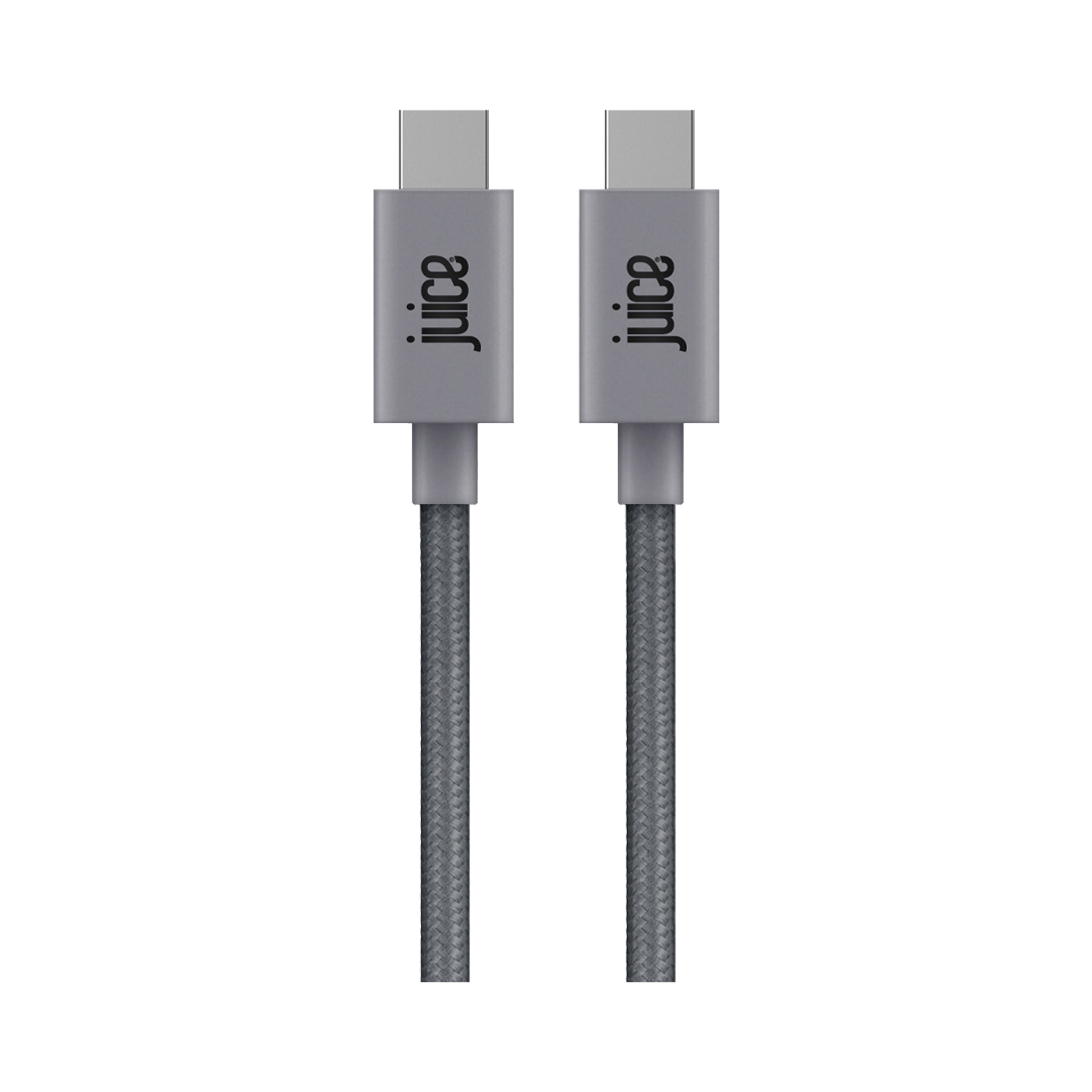 Juice USB Type-C to USB Type-C Braided Charging Cable 1M