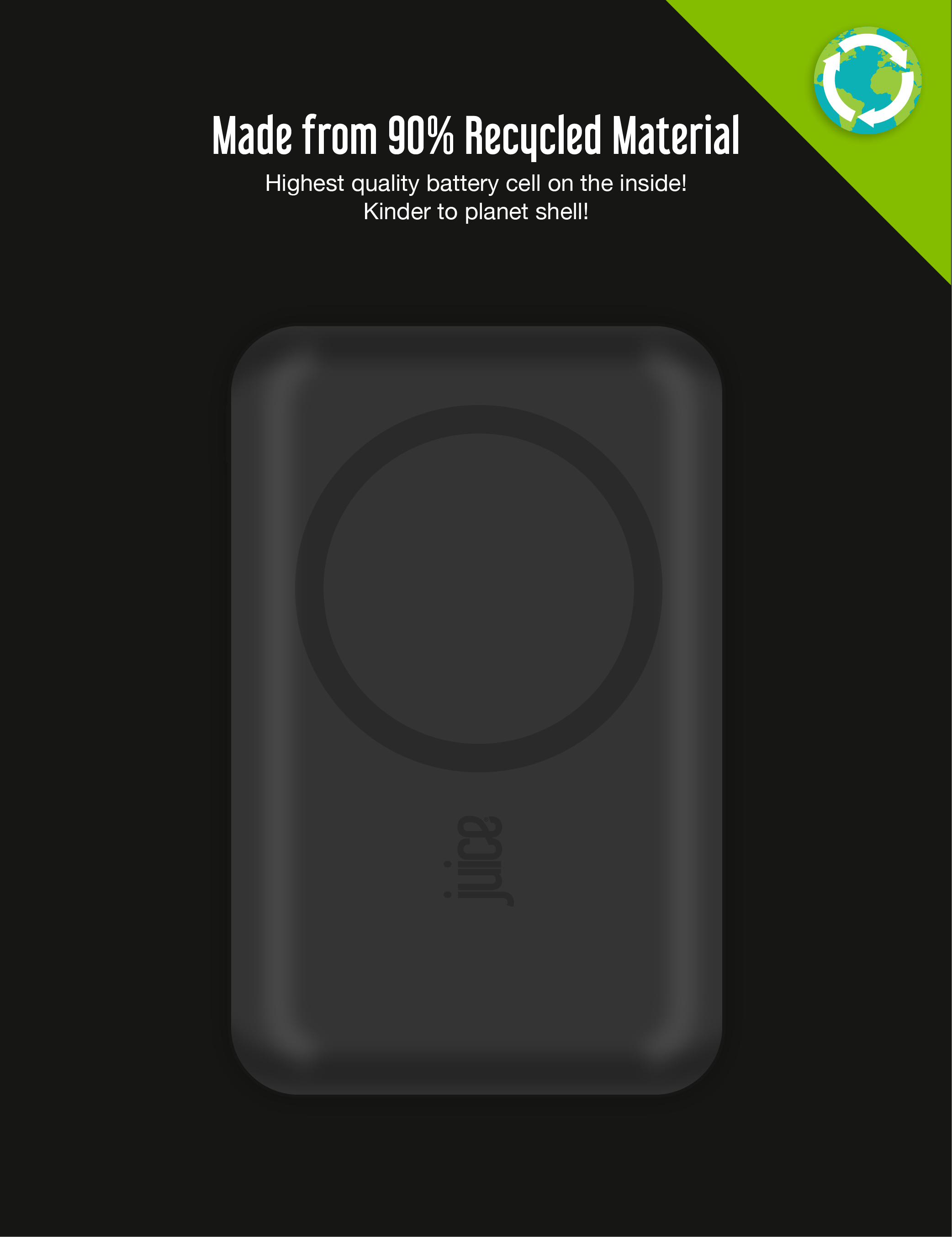 بنك الطاقة Juice ECO 3 Charge Mag Tec – 10,000 مللي أمبير/ساعة