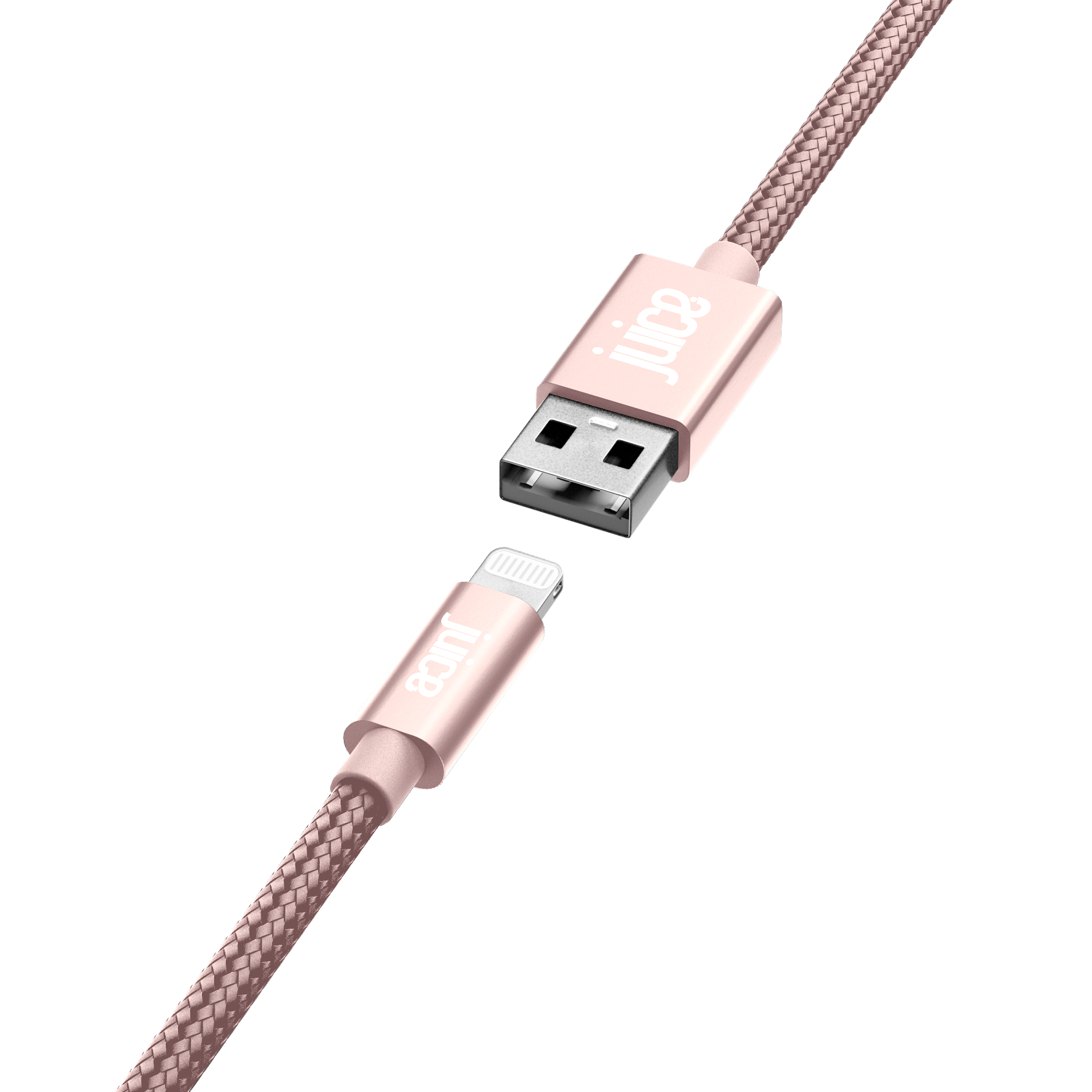Juice Apple Lightning Braided Charging Cable 1m