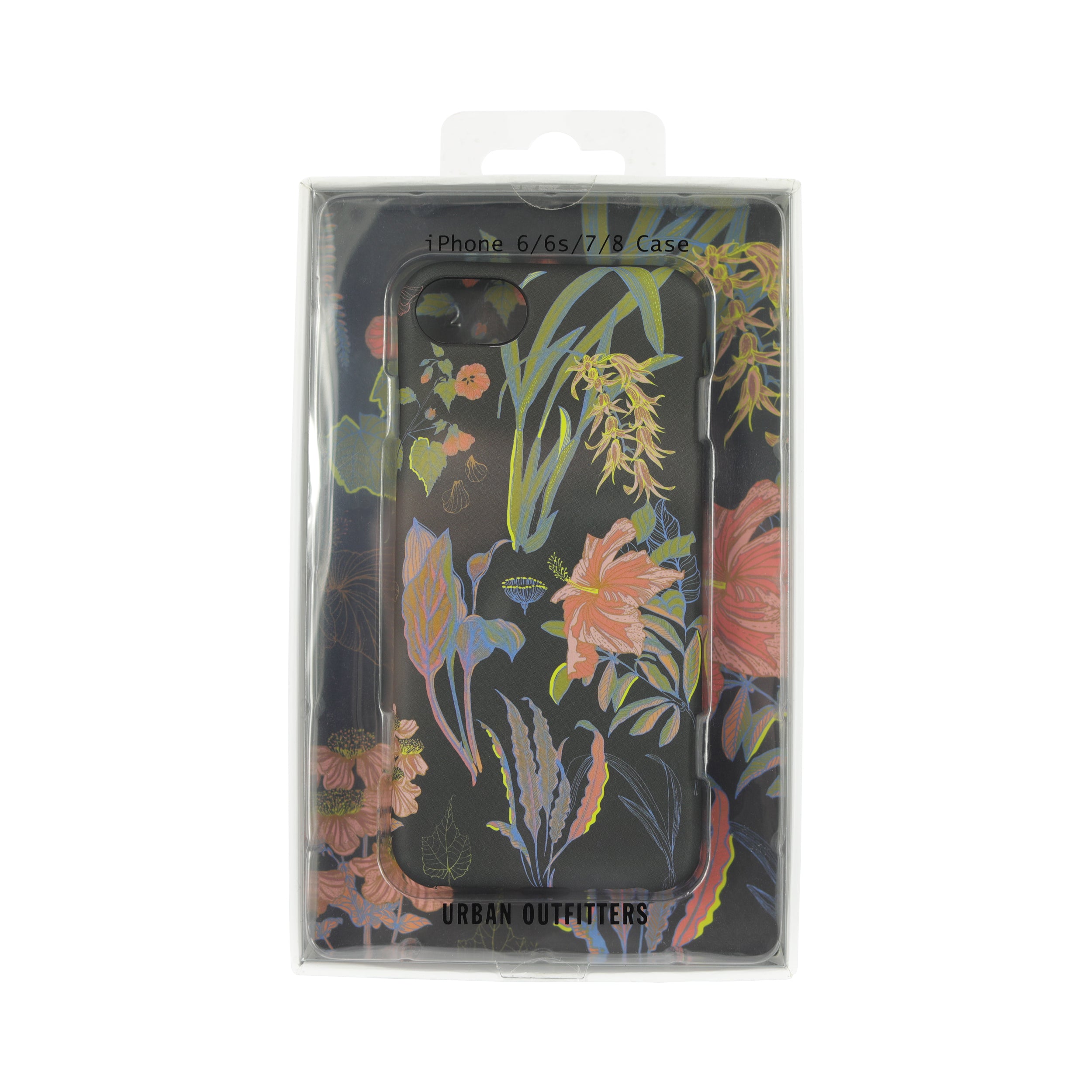 Juice x Urban Outfitters Floral iPhone 6/6s/7/8 Phone Case – Black