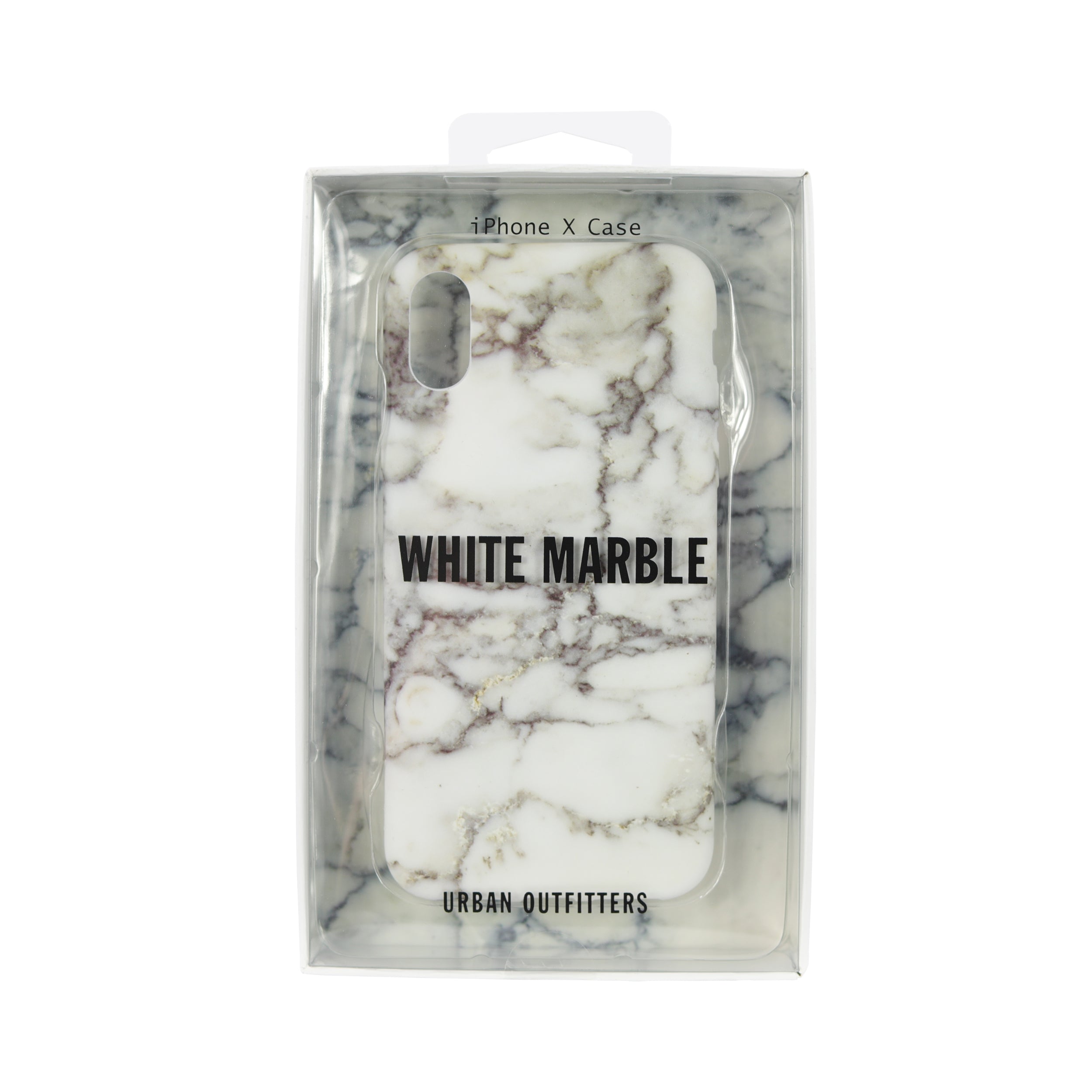 Juice x Urban Outfitters Marble iPhone X Phone Case – White