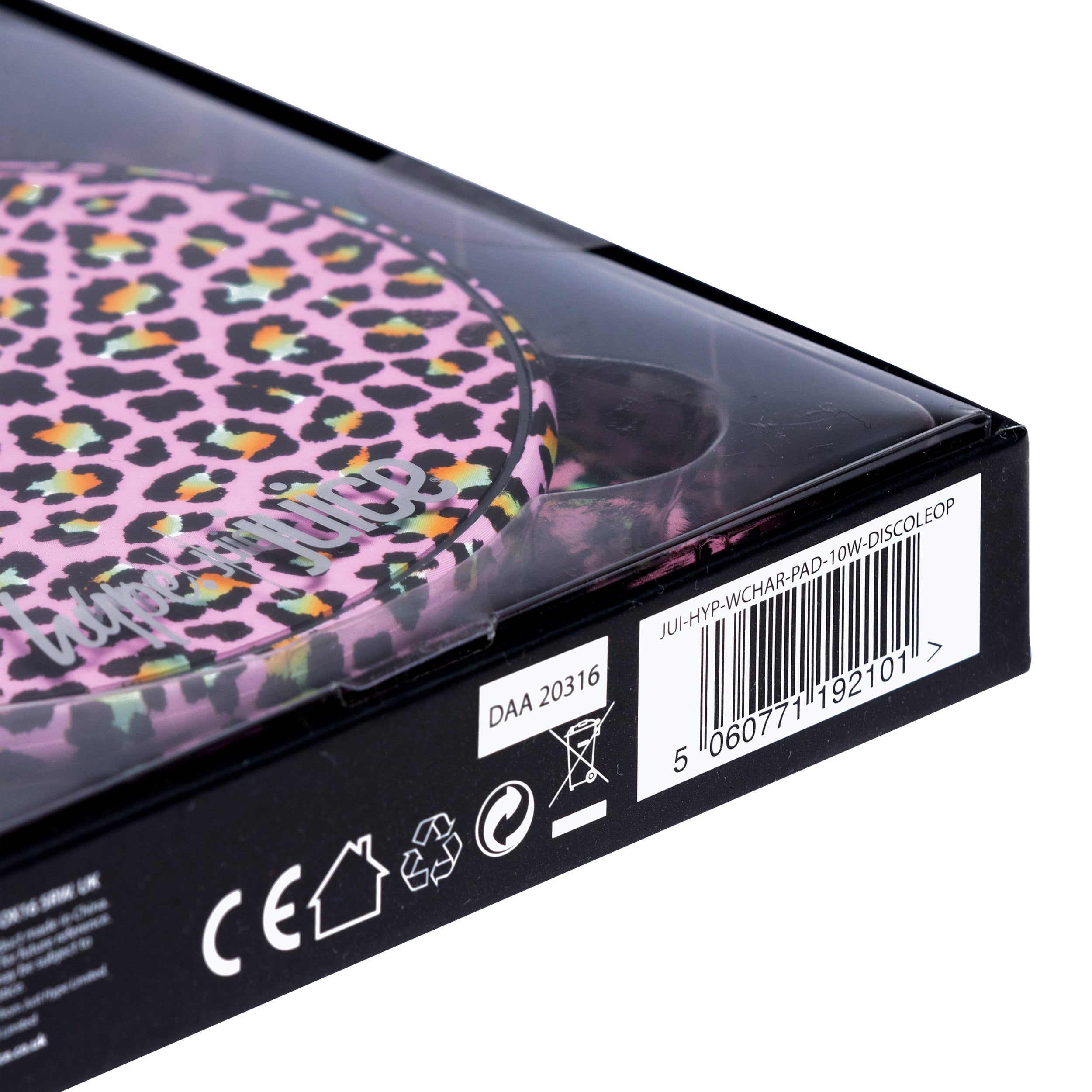 Juice x Hype 10W Wireless Charging Pad – Disco Leopard