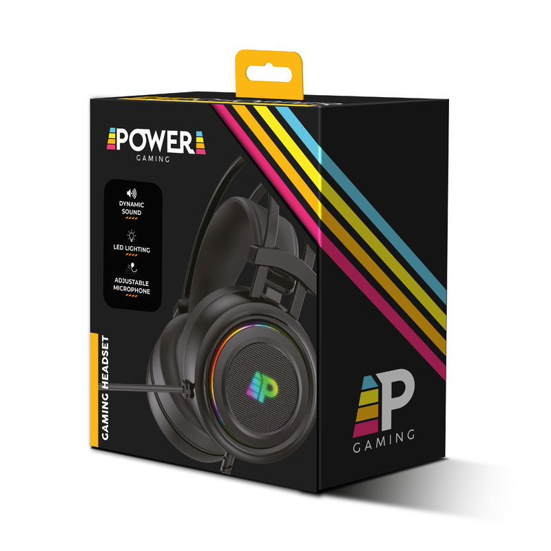 Power Gaming EMP Chopper Headset - Black