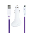 شاحن سيارة Juice 18W PD Apple Lightning مع كابل مدمج