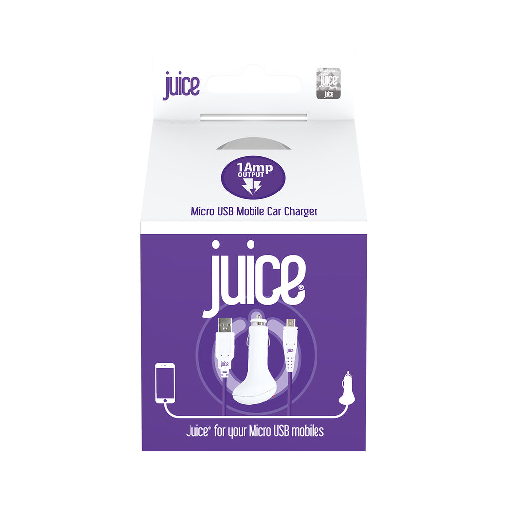 شاحن سيارة Juice 18W PD Apple Lightning مع كابل مدمج