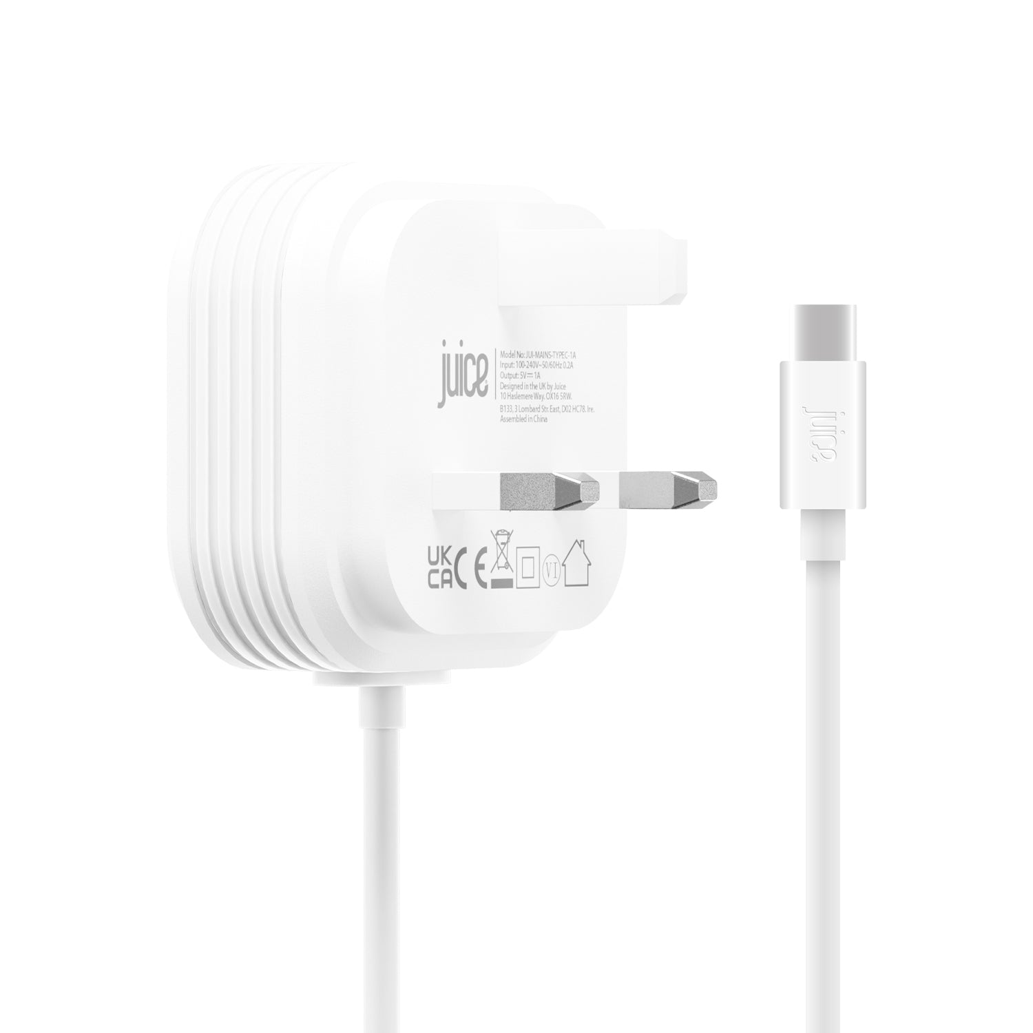 Juice 45W USB-C Mains Charger with 1.5 metre Integrated Cable