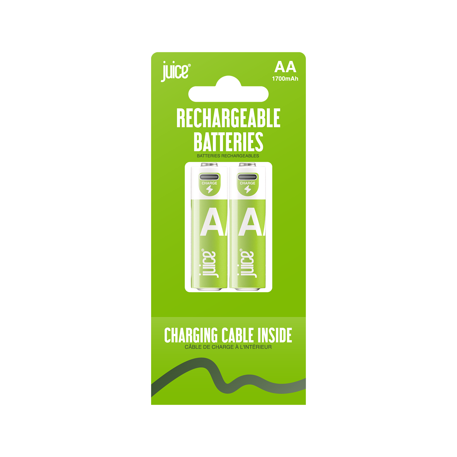 AA USB-C Rechargeable Battery