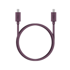 Juice iPhone 18 Colour Matched Bundle 1 – MagTec Power Bank + USB-C Cable 2m – Burgundy – Cable Product 1
