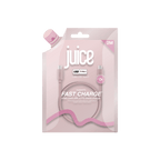 Juice iPhone 18 Colour Matched Bundle 1 – MagTec Power Bank + USB-C Cable 2m – Pink – Cable Packaging