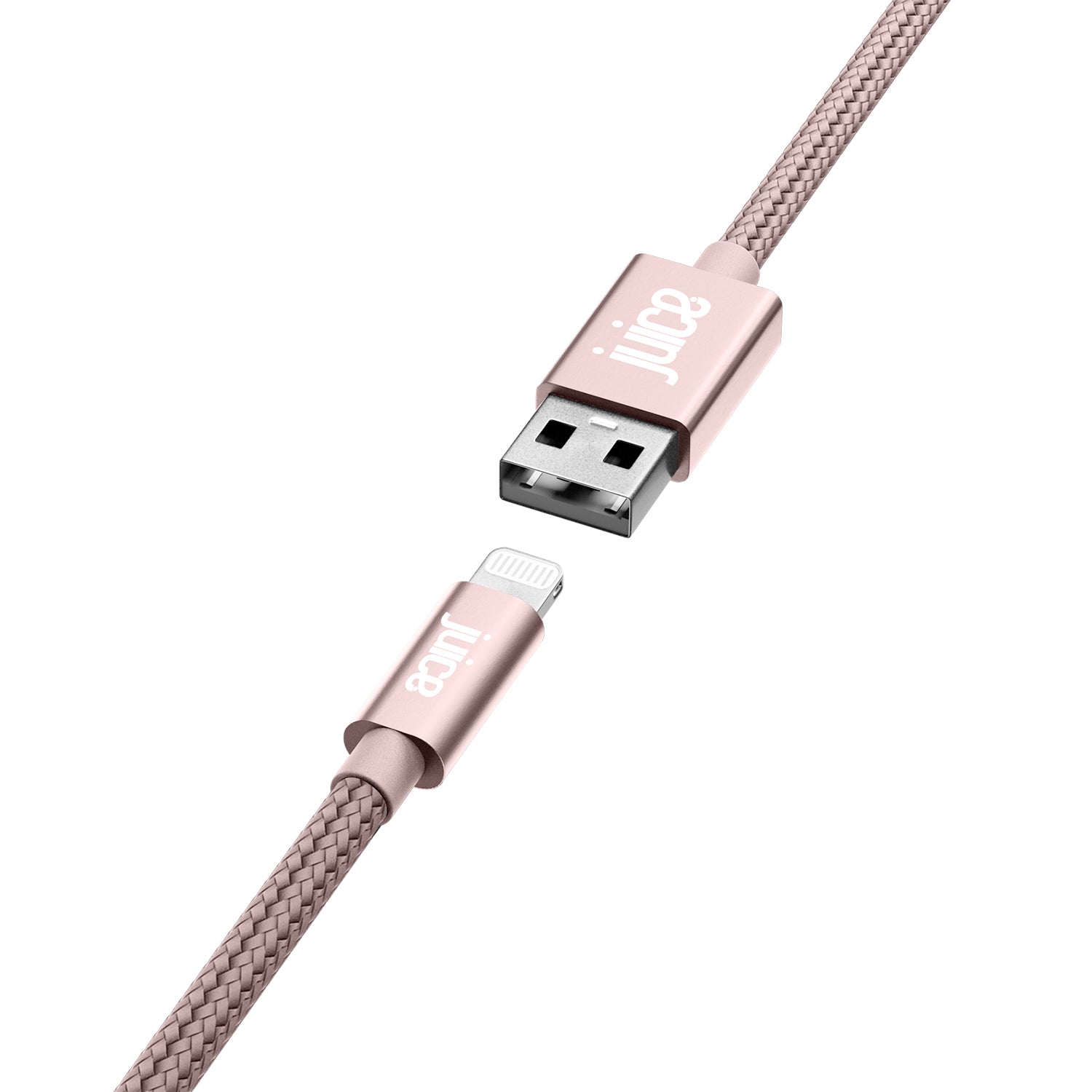 Juice Apple Lightning Braided Charging Cable 1m