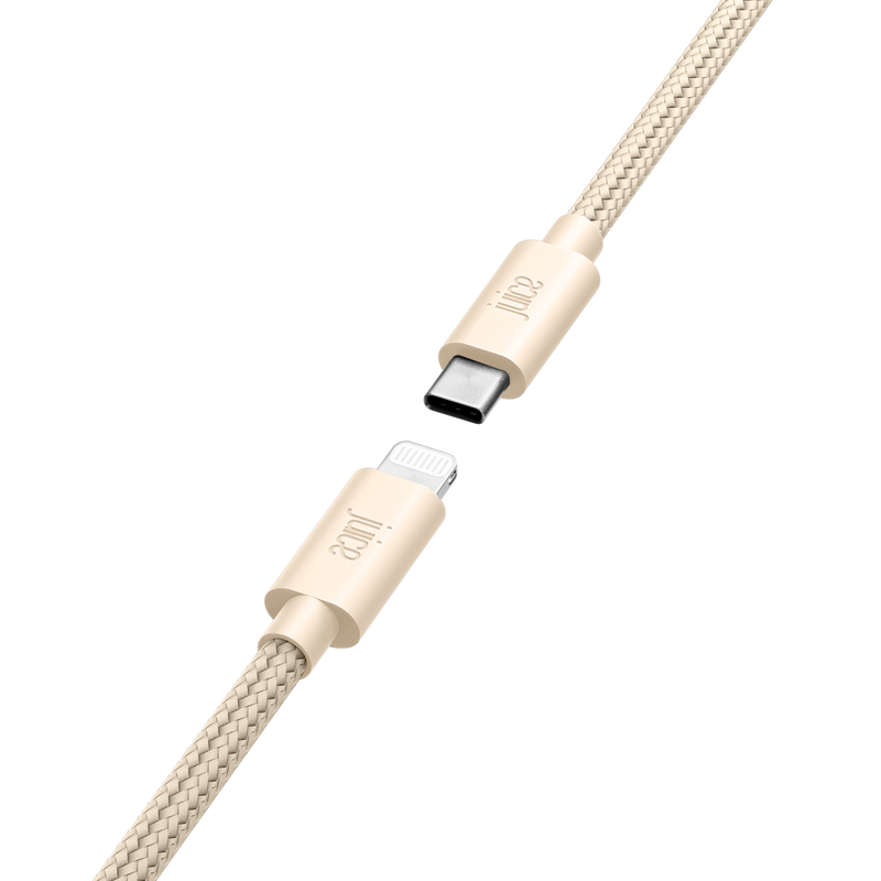 Juice Lightning to Type-C Braided Charging Cable 2m
