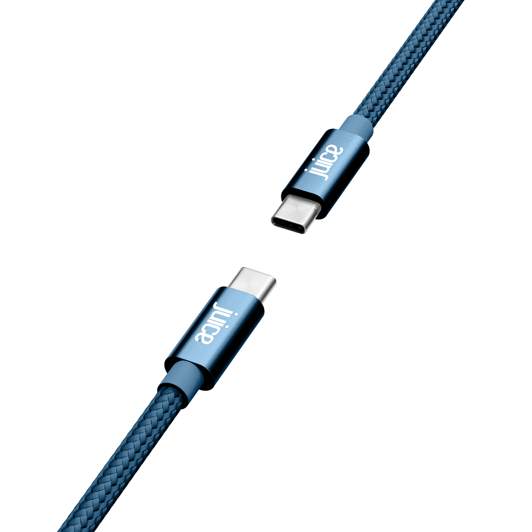 كابل شحن Juice USB Type-C إلى USB Type-C مضفر بطول 2 متر