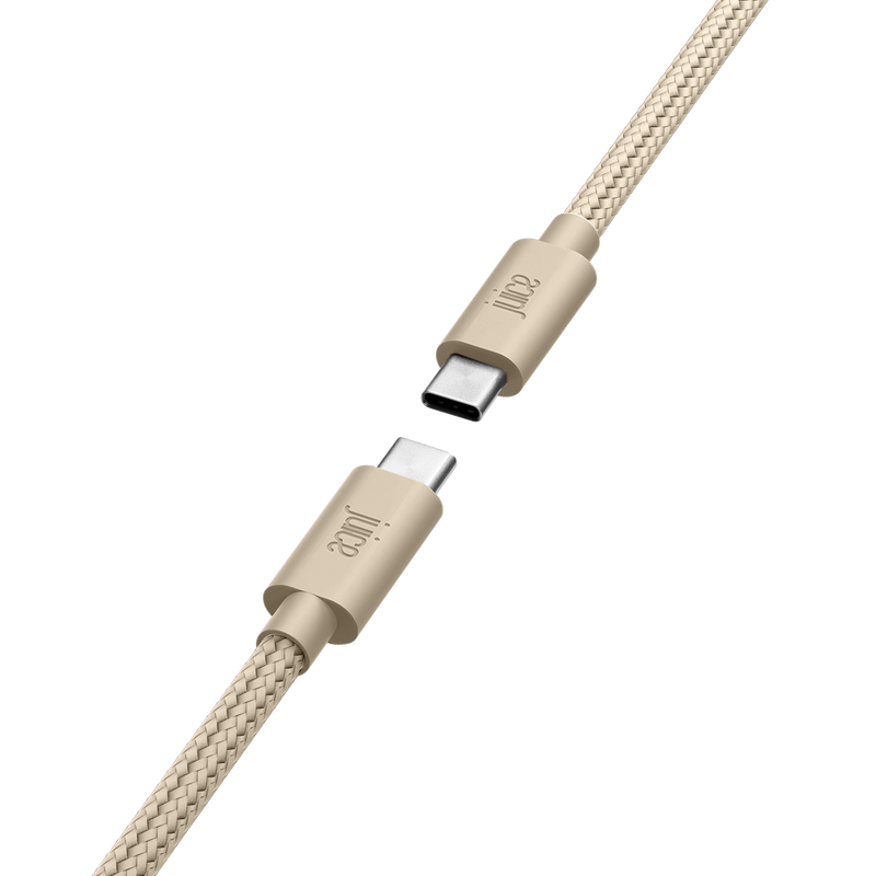 Juice USB Type-C to USB Type-C Braided Charging Cable 2m