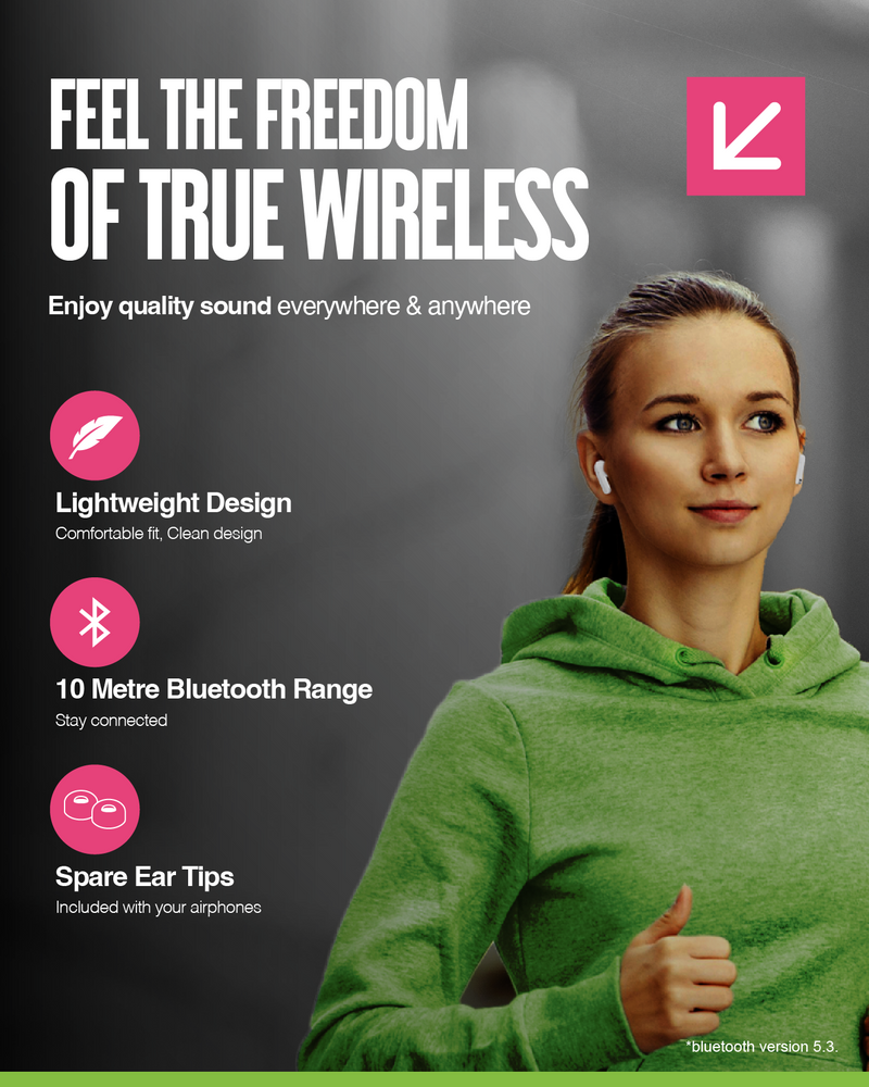 Juice Earphones Go True Wireless