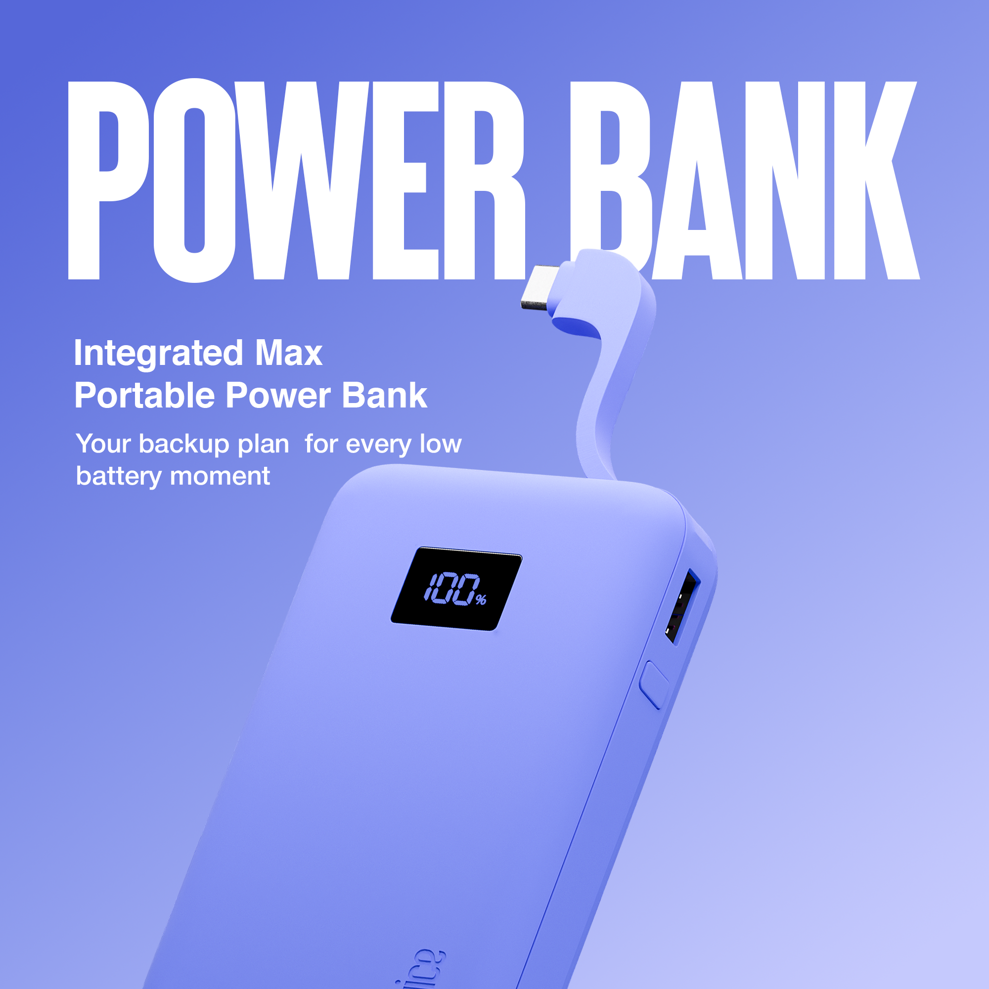 بنك الطاقة Juice Integrated 4 Charge – 16,000 مللي أمبير في الساعة 