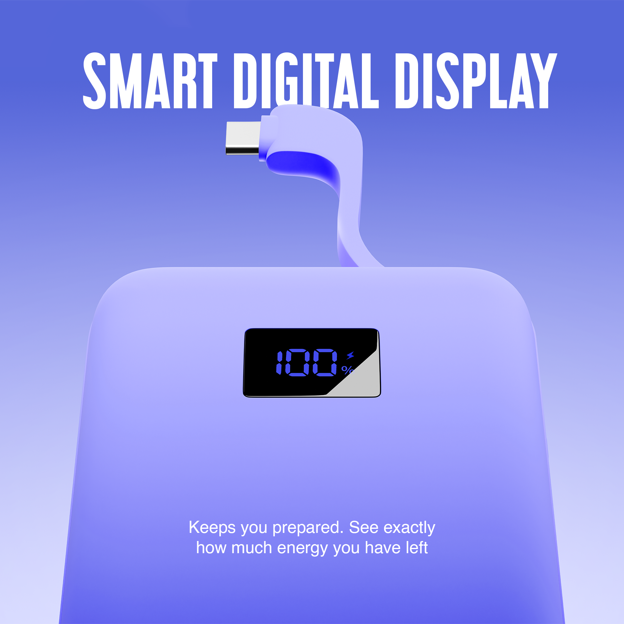 Juice Integrated MAX Charge Power Bank Ultramirine – 20,000mah