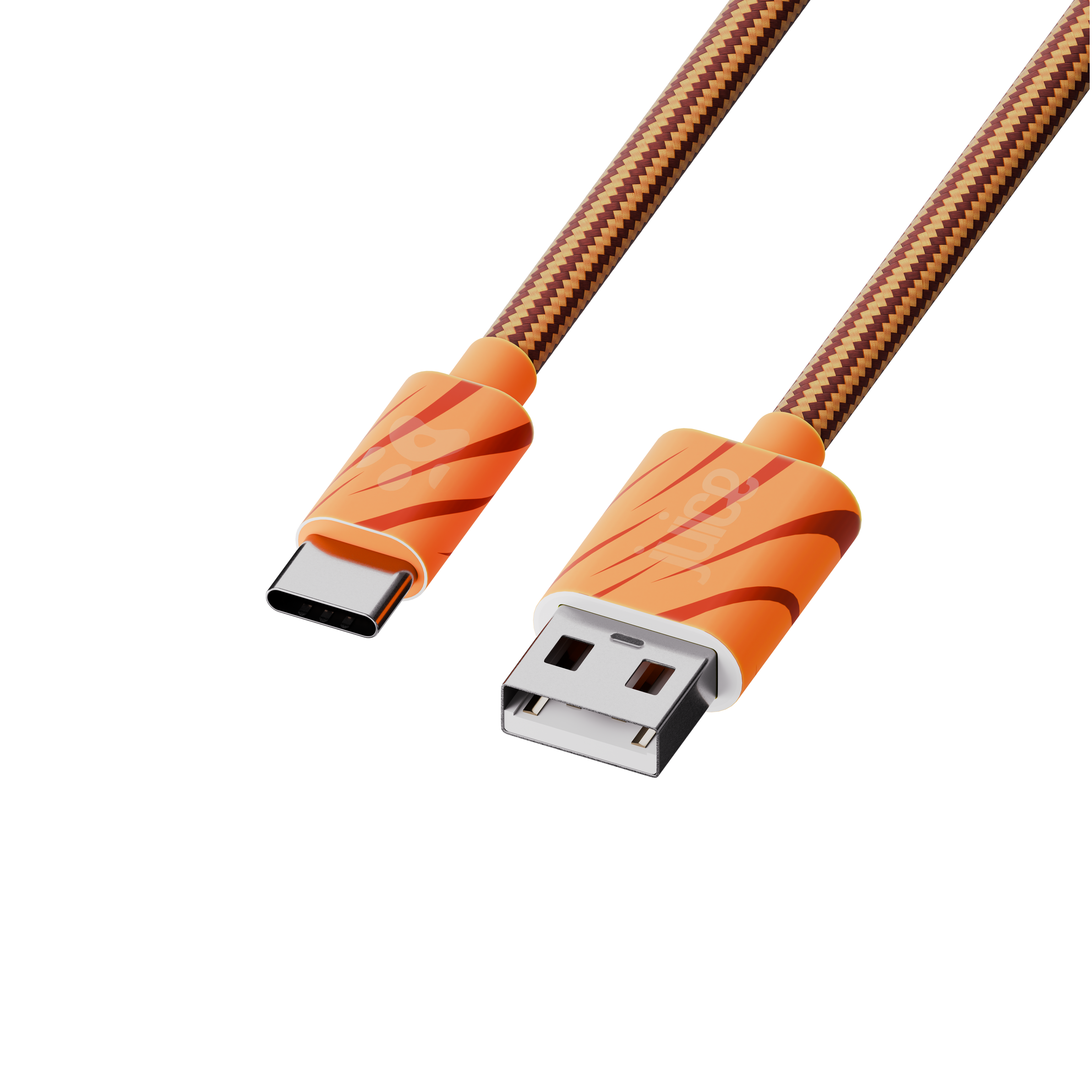 Juice Animals Type C to Type C Braided 2M Charging Cable