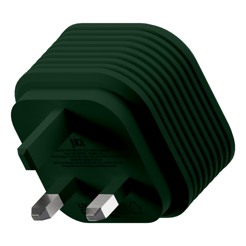 Juice Animals 20W Dual Port USB-A/C PD Plug (Copy)