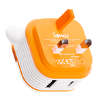 Juice Animals 30W Dual Port USB-A/C PD Plug - Tiger