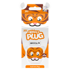 Juice Animals 30W Dual Port USB-A/C PD Plug - Tiger