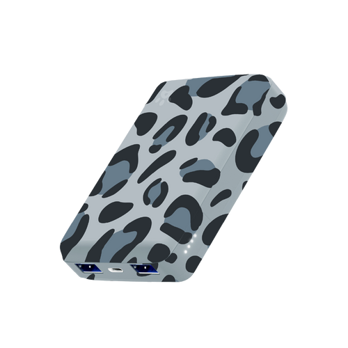 Juice Animals Charge Power Bank – 10,000mAh - Snow Leopard / Zebra