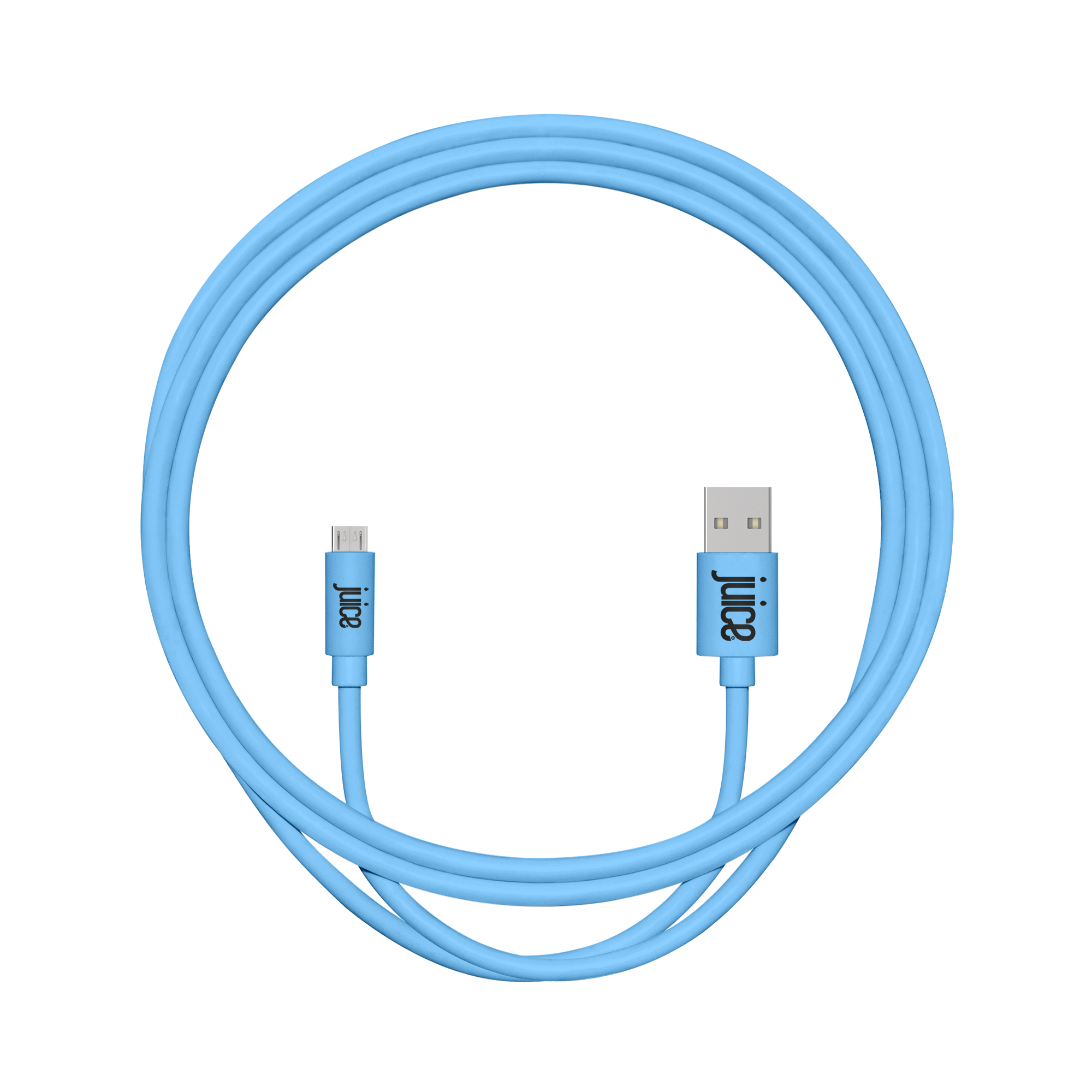 Juice Micro USB Charging Cable 1.5m - Aqua