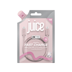 Juice USB-C to USB-C Classic Charging Cable 1m – Pink – Core Asset 04