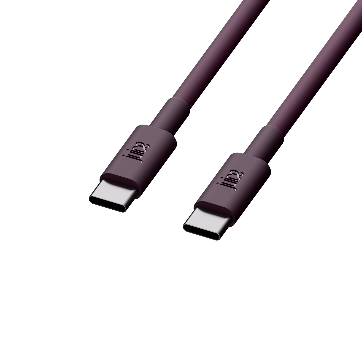 Juice USB-C to USB-C Classic Charging Cable 2m – Burgundy – Core Asset 01