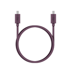 Juice USB-C to USB-C Classic Charging Cable 2m – Burgundy – Core Asset 03