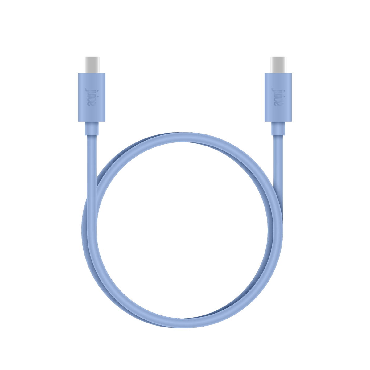 Juice USB-C to USB-C Classic Charging Cable 2m – Glacier – Core Asset 03