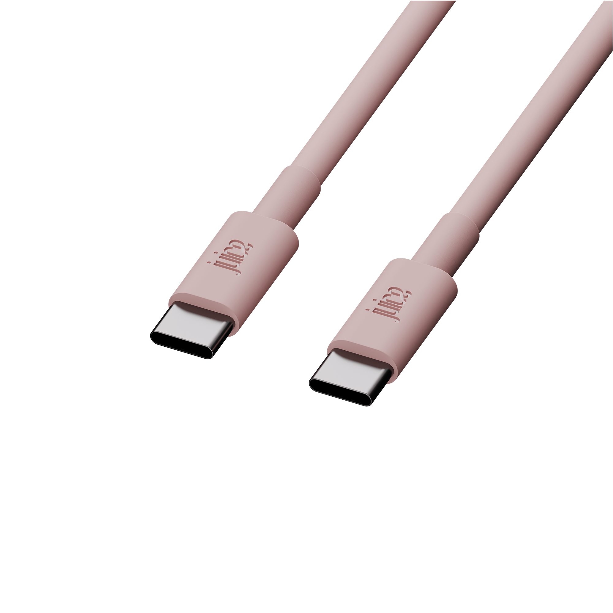 Juice USB-C to USB-C Classic Charging Cable 2m – Pink – Core Asset 01