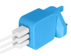 Triple Juice Port 3.4 Amp Mains Charger Plug