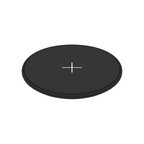 Juice 10W Universal Wireless Charging Pad in black, angled view
