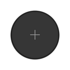 Juice 10W Universal Wireless Charging Pad in black, top view